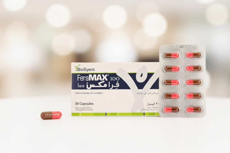 کپسول فرامکس 100 برای درمان کم‌ خونی فقر آهن